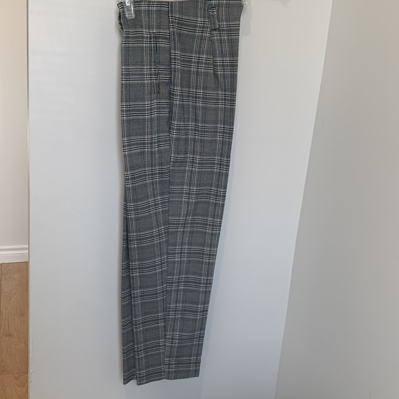 Dynamite plaid pants cigarette style - Picture 3 of 10